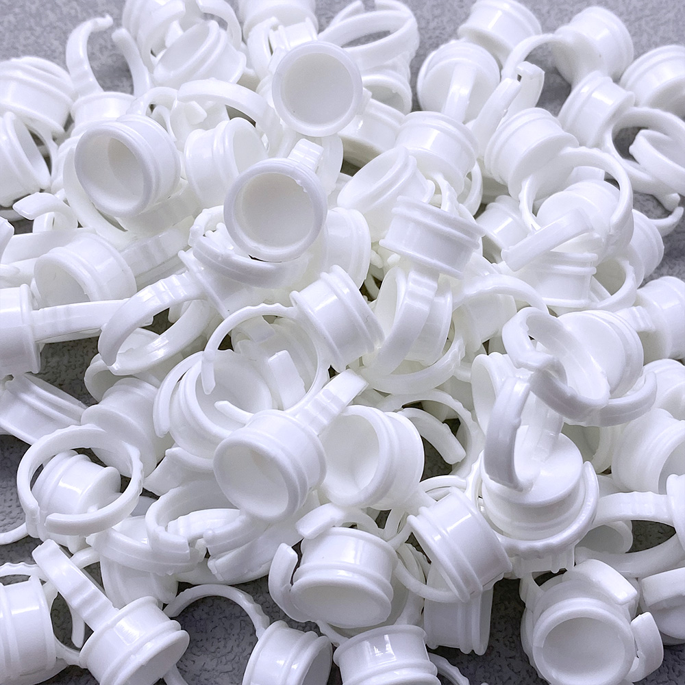 100Pcs Disposable Glue Ring Cu - đánh giá và giá Eyelash Extension Repair