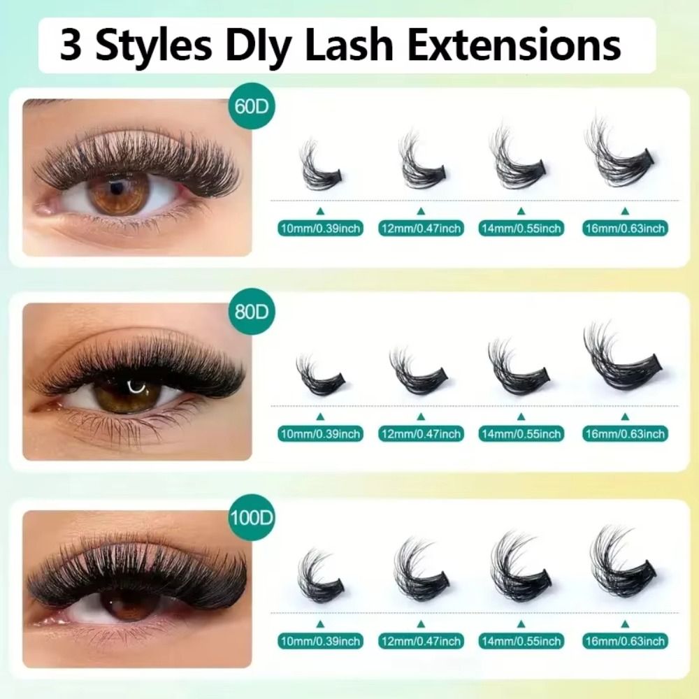 Natural Look False Eyelashes B - đánh giá và giá Eyelash Extension Look
