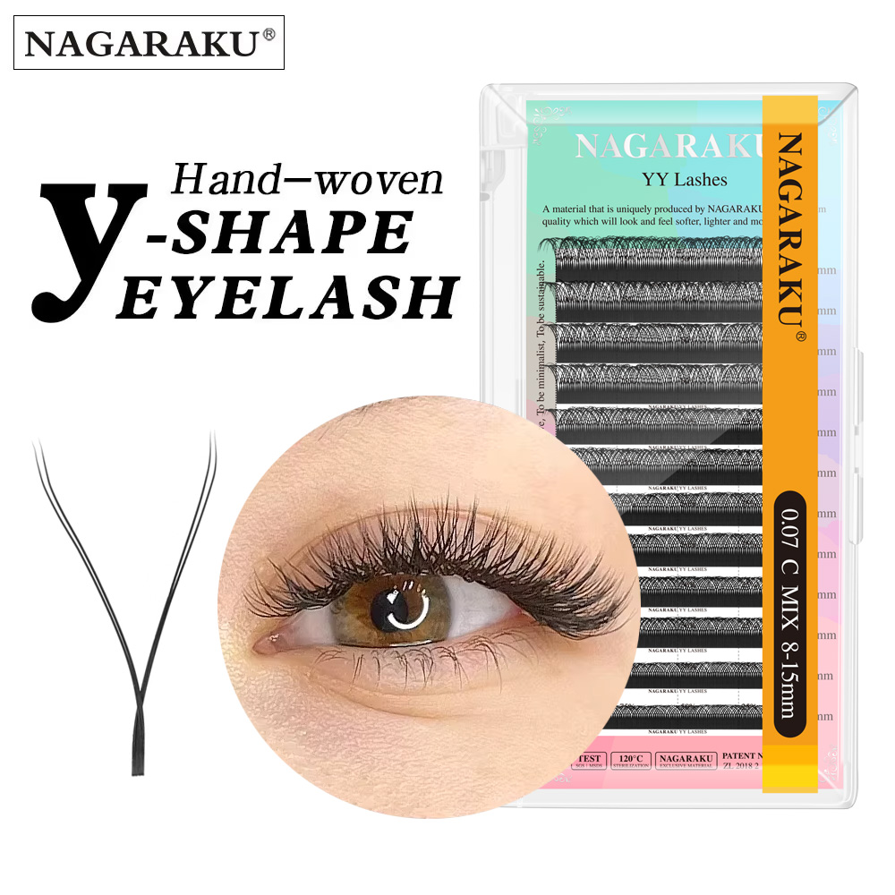 NAGARAKU YY Shape Hand Woven P - đánh giá và giá Eyelash Extension Course