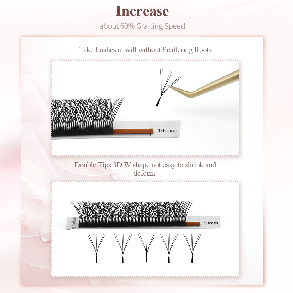 NAGARAKU Double Tips 3D W eyel - đánh giá và giá Eyelash Extension Course