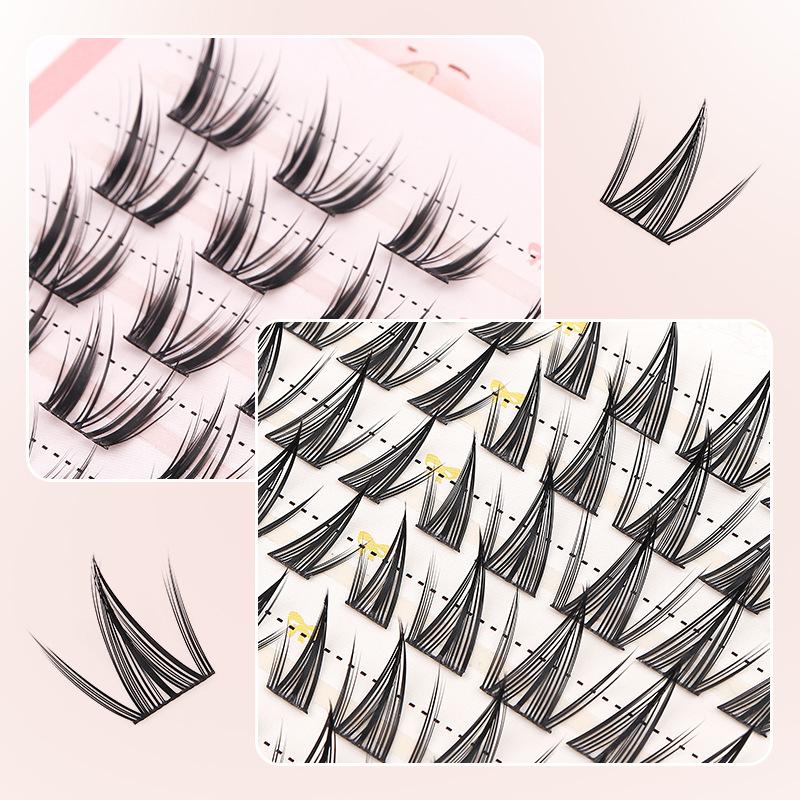 Hot Sale 10 Rows Individual Ey - đánh giá và giá Eyelash Extension Cluster
