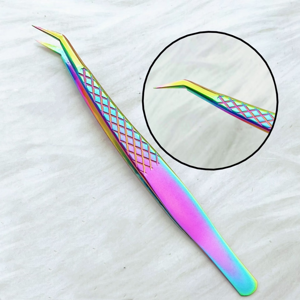 Professional Eyelash Extension - đánh giá và giá Isolation Tweezer Curved