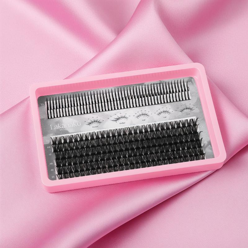 1 Set DIY Individual Eyelashes - đánh giá và giá Eyelash Extension Cluster