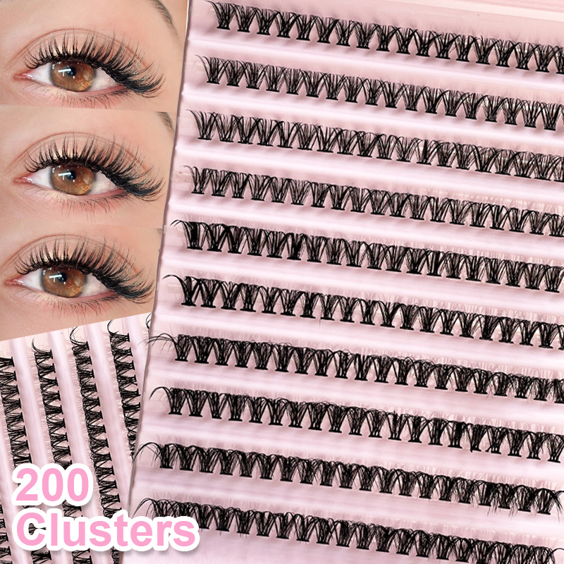 Individual Lashes Eyelash tuft - đánh giá và giá Eyelash Extension Cluster