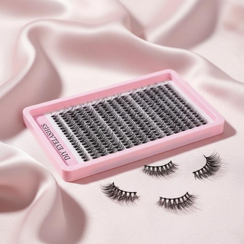 DIY ﻿Lash Extension 30D 40D 50 - đánh giá và giá Eyelash Extension Cluster