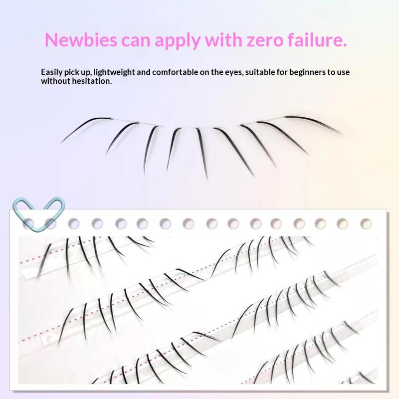 1 Set Comic Lower Lash Extensi - đánh giá và giá Eyelash Extension Cluster