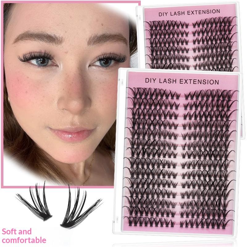 20pcs DIY False Eyelash Extens - đánh giá và giá Eyelash Extension Look