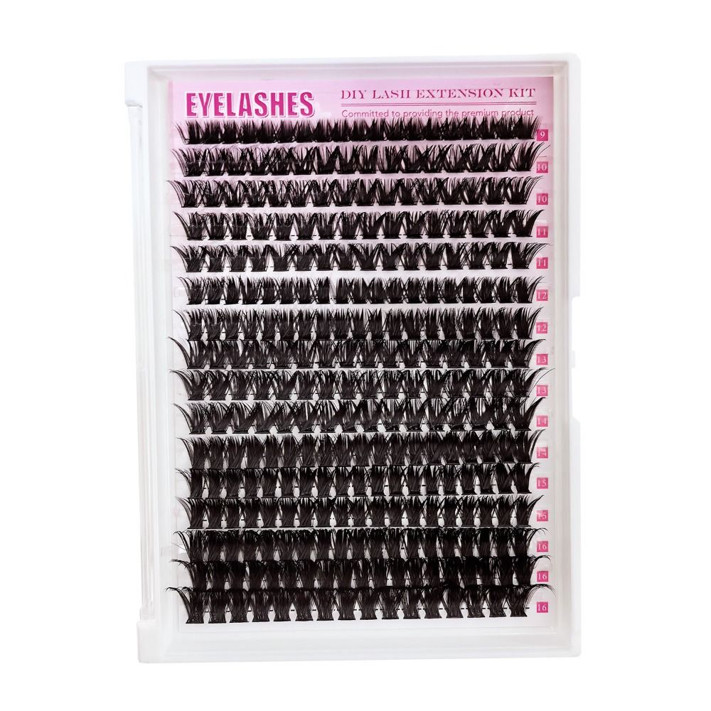 Natural Look False Eyelashes B - đánh giá và giá Eyelash Extension Cluster
