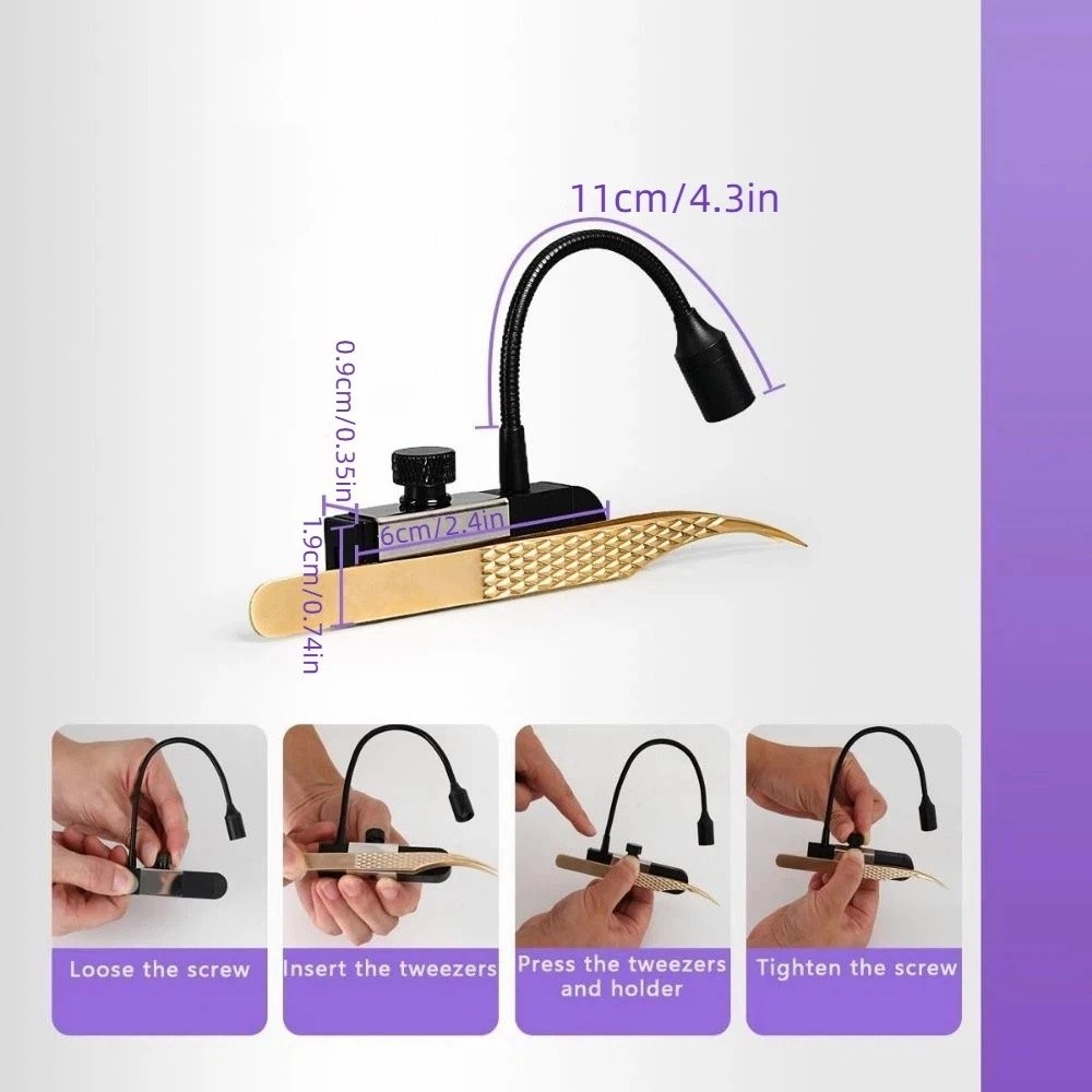 Portable UV Light for Lash Ext - đánh giá và giá Eyelash Extension Led