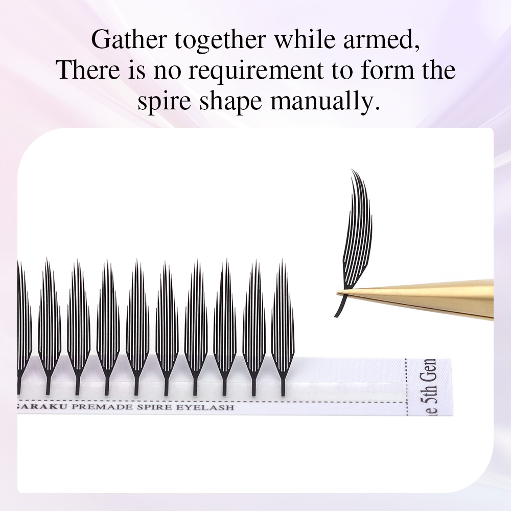 NAGARAKU Premade Spire Eyelash - đánh giá và giá Eyelash Extension Course
