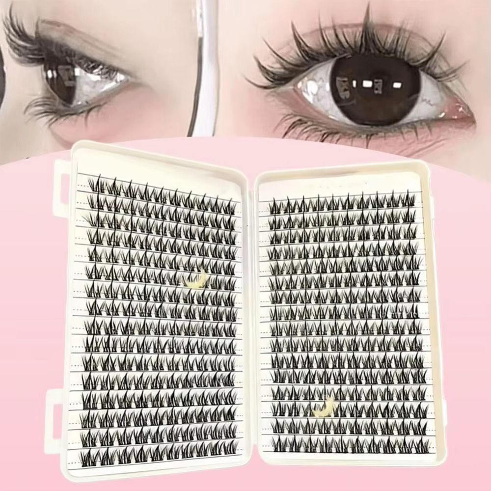 Natural Look False Eyelashes B - đánh giá và giá Eyelash Extension Cluster
