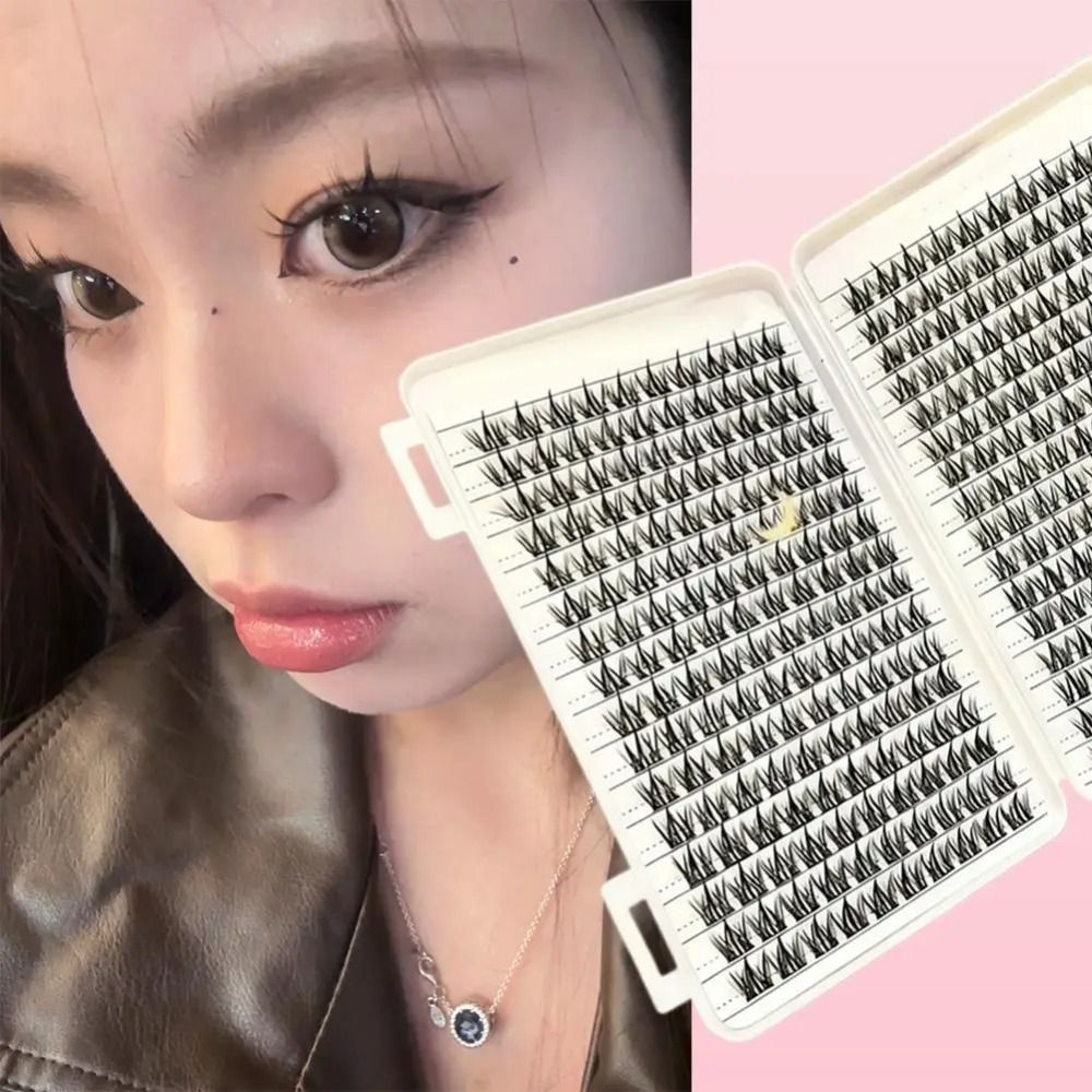 Natural Look False Eyelashes B - đánh giá và giá Eyelash Extension Cluster