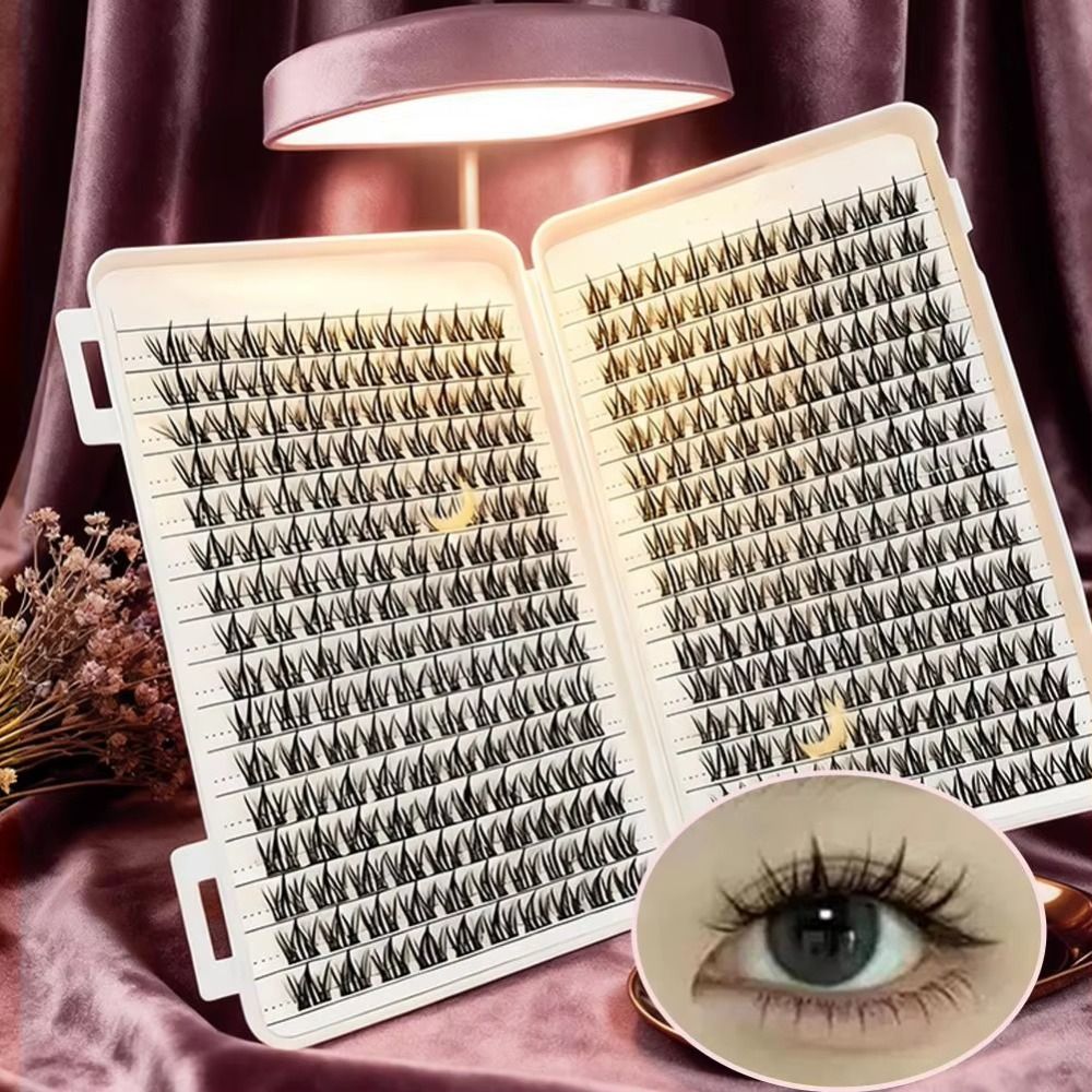Natural Look False Eyelashes B - đánh giá và giá Eyelash Extension Cluster