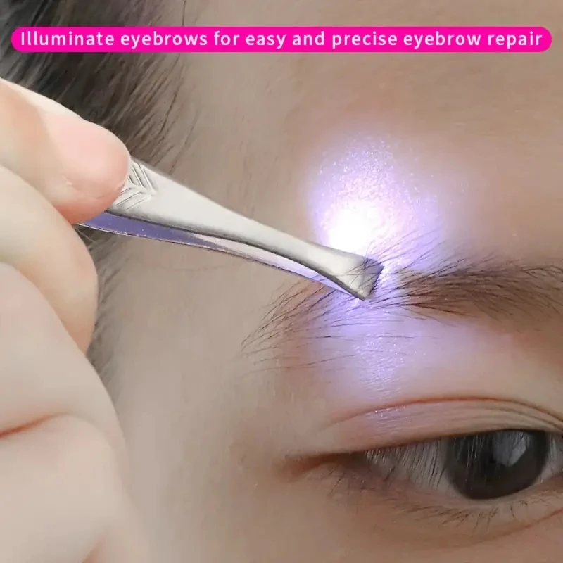 1/2pcs Eyebrow Tweezer with LE - đánh giá và giá Eyelash Extension Led