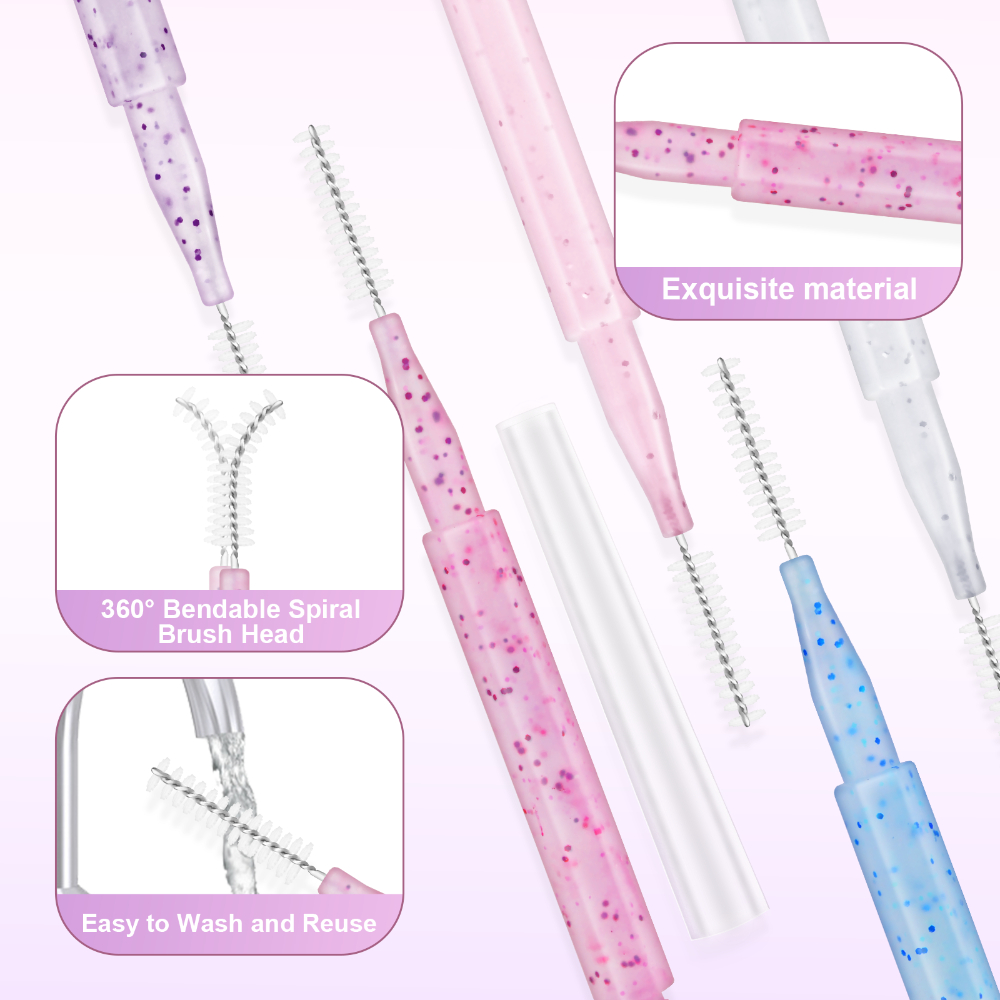 MAYOOC Mini Eyebrow Brush Brow - đánh giá và giá Eyelash Extension Course