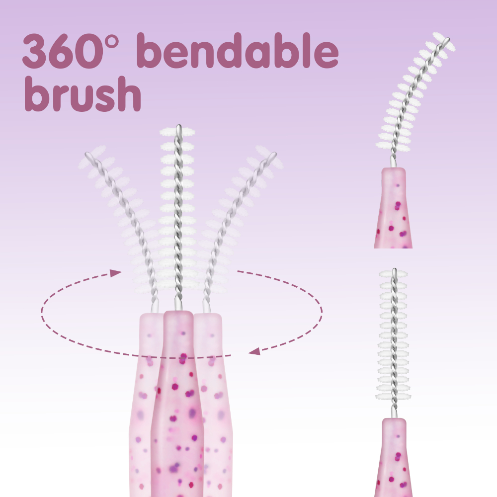 MAYOOC Mini Eyebrow Brush Brow - đánh giá và giá Eyelash Extension Course