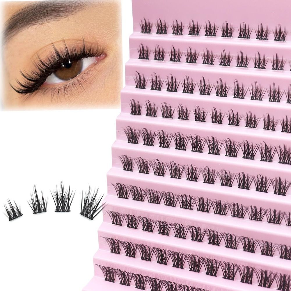 Natural Look False Eyelashes W - đánh giá và giá Eyelash Extension Cluster