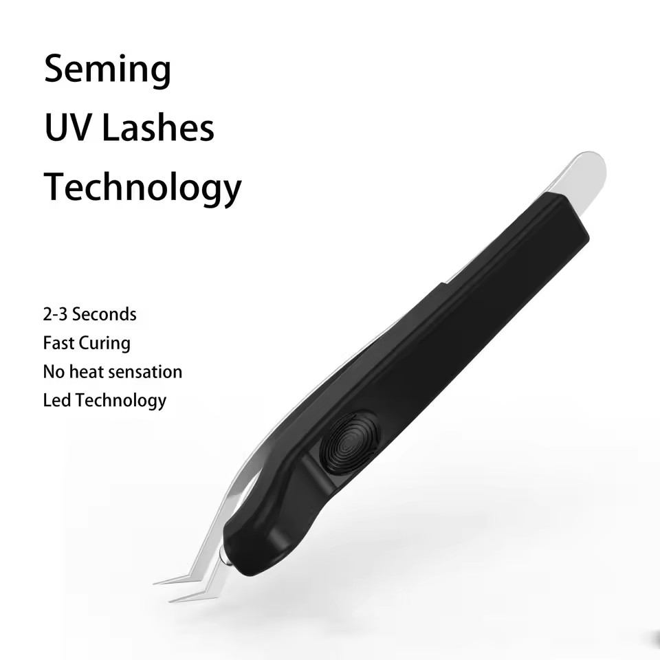 Ultraviolet UV Tweezers Eyelas - đánh giá và giá Eyelash Extension Led