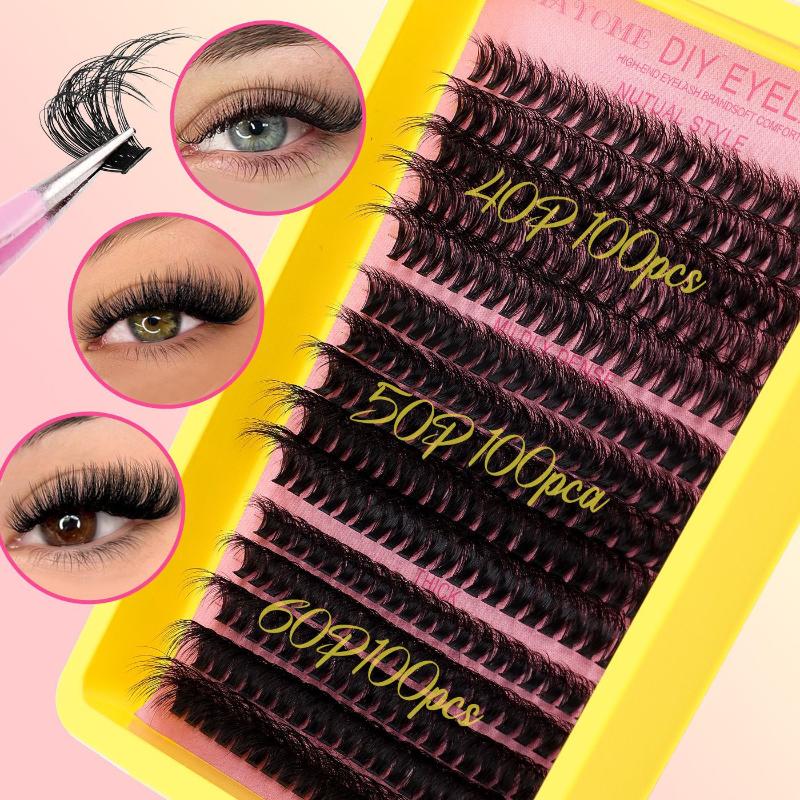 Cluster Lashes Kit Individual  - đánh giá và giá Eyelash Extension Cluster