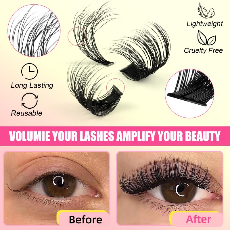 Cluster Lashes Kit Individual  - đánh giá và giá Eyelash Extension Cluster