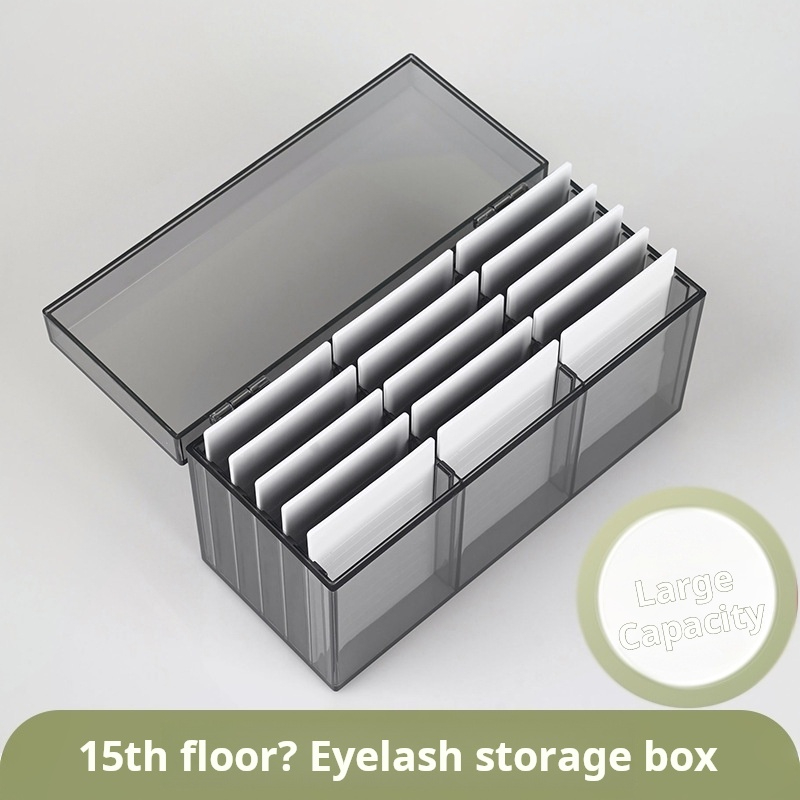15 Layers Lashes Storage Box D - đánh giá và giá Eyelash Extension Repair