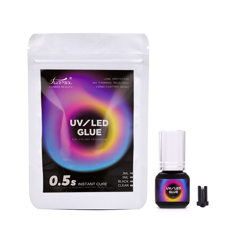 Funmix UV LED Lash Glue 3ml/5m - đánh giá và giá Eyelash Extension Led