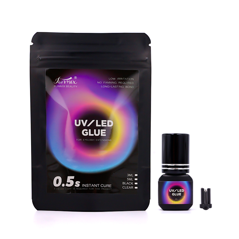 Funmix UV LED Lash Glue 3ml/5m - đánh giá và giá Eyelash Extension Led