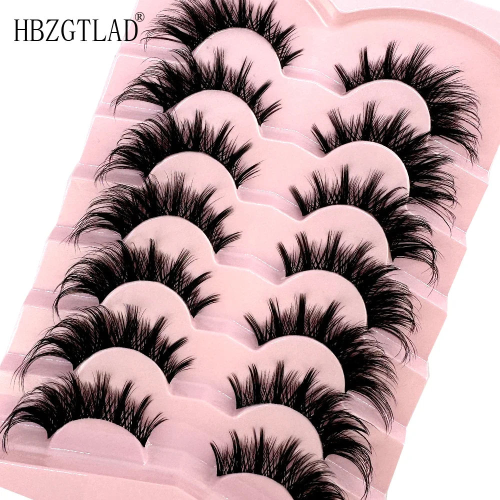 HBZGTLADMink Lashes Wispy Cat  - đánh giá và giá Eyelash Extension Volume Cat Eye